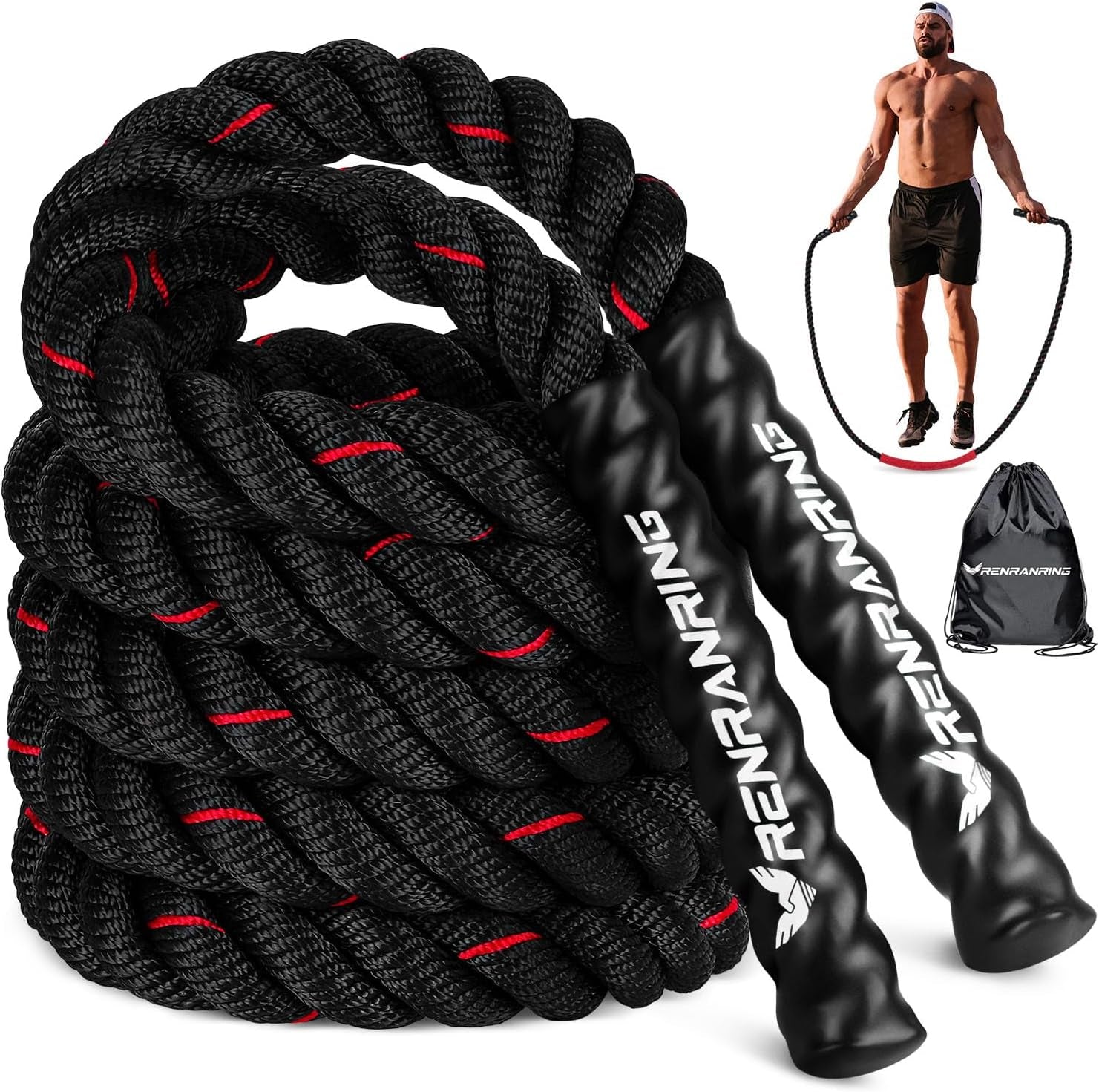 Weighted Jump Rope – 3lb/4lb/5lb Fitness Rope