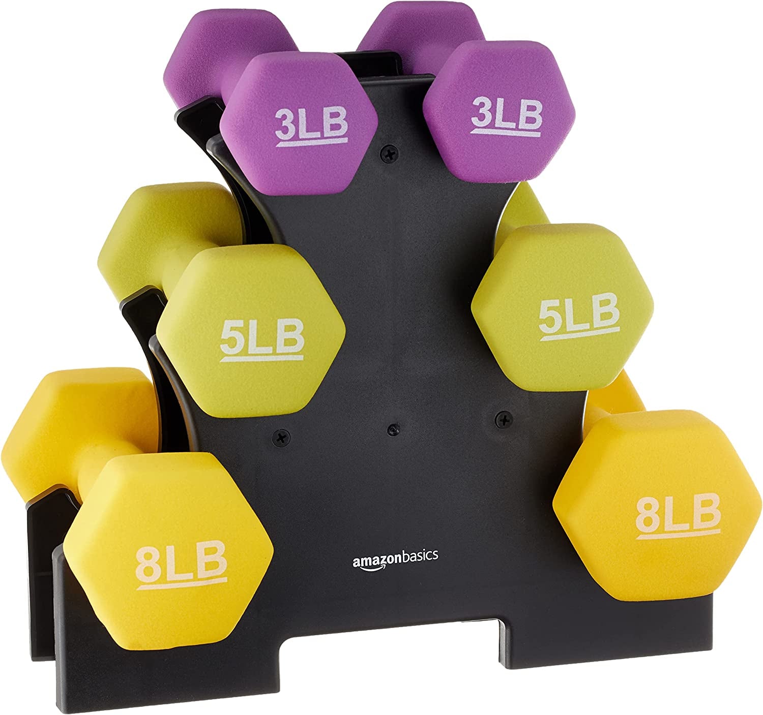 Neoprene Dumbbell Hand Weights – Exercise