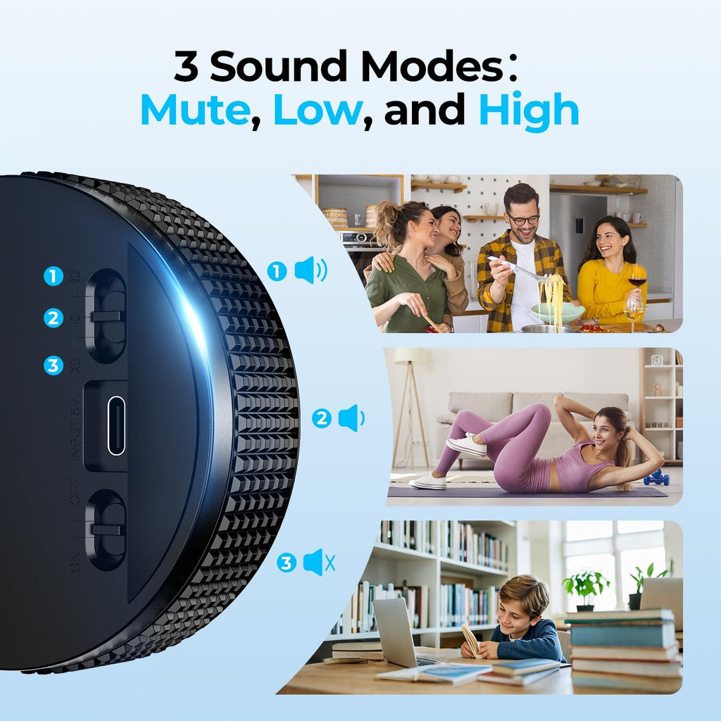 USB Rechargeable Magnetic Kitchen Timer