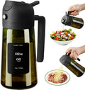 16oz Glass Olive Oil Dispenser & Sprayer