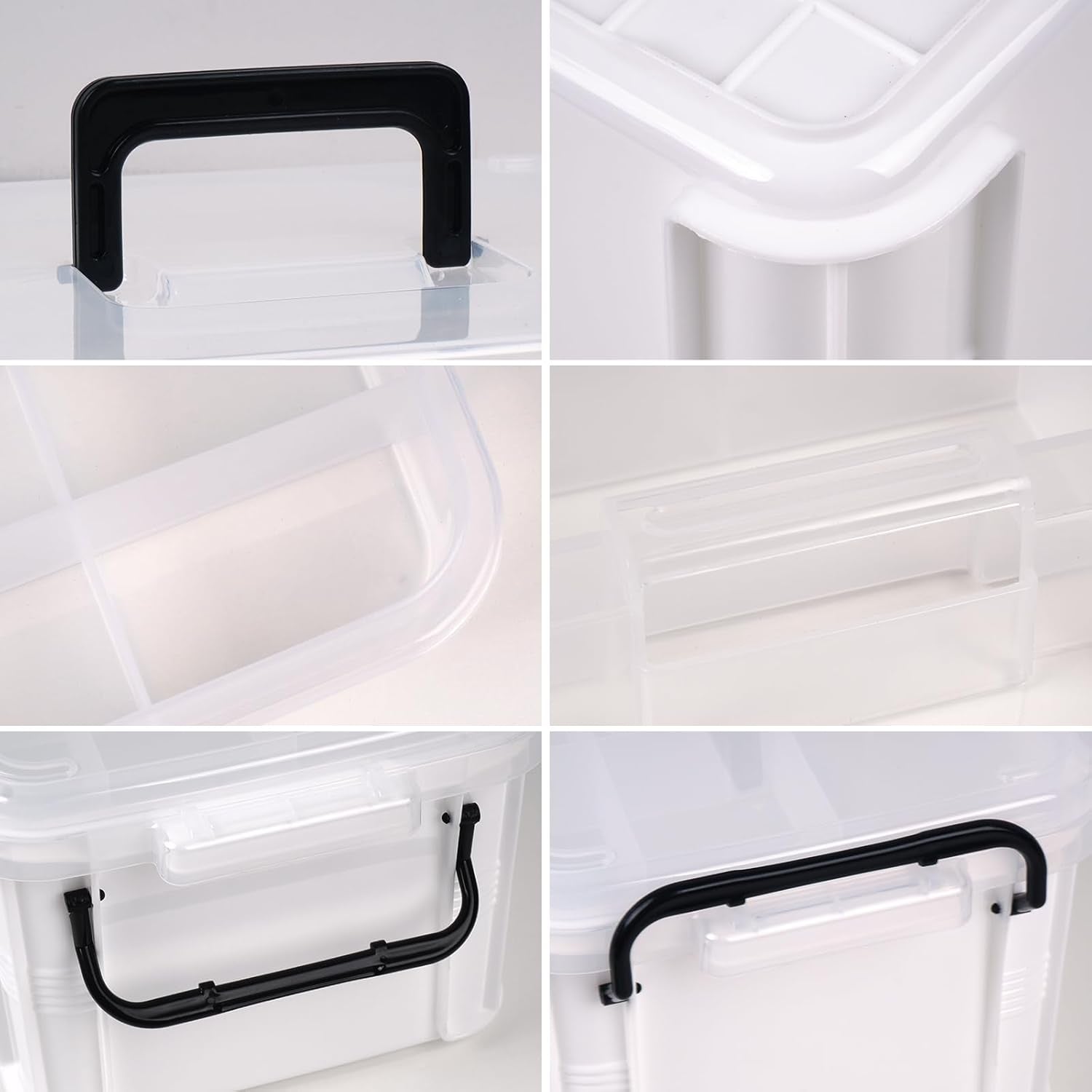 15Qt White Medicine Organizer Storage Box