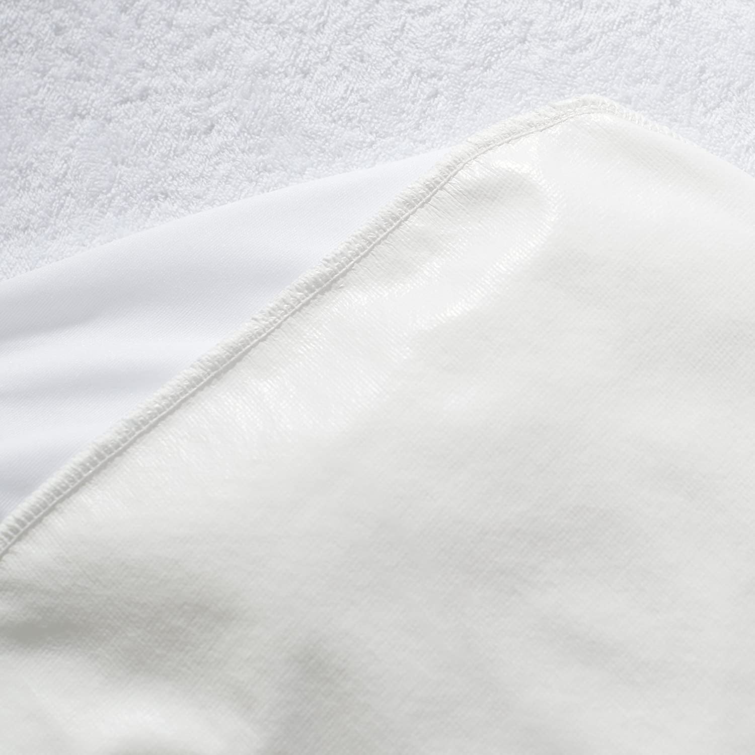 18" Twin Mattress Protector – Waterproof White