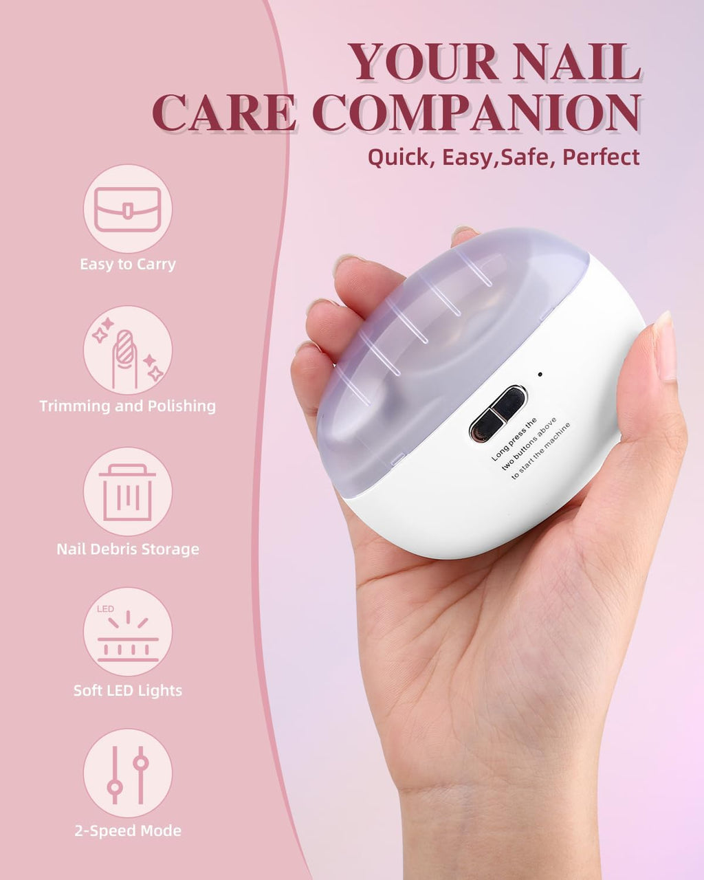 2025 Upgraded Electric Nail Clipper