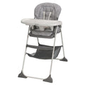 Slim Snacker High Chair, Ultra Slim, Fast-Folding, Multiple Recline Positions, Comfortable Feeding, Whisk