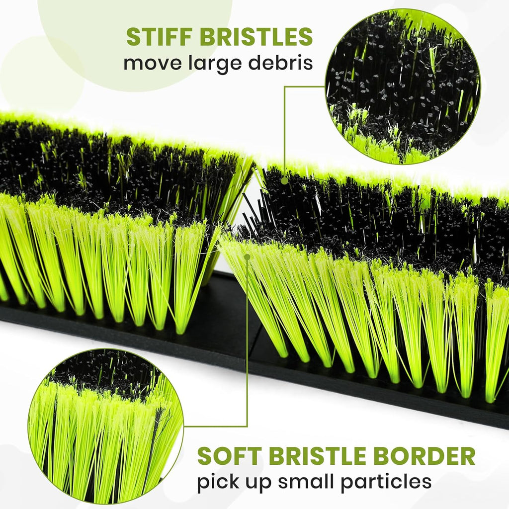 3-Pack 24" Push Broom with 63" Handle