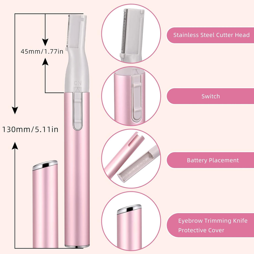2-in-1 Electric Eyebrow & Face Trimmer