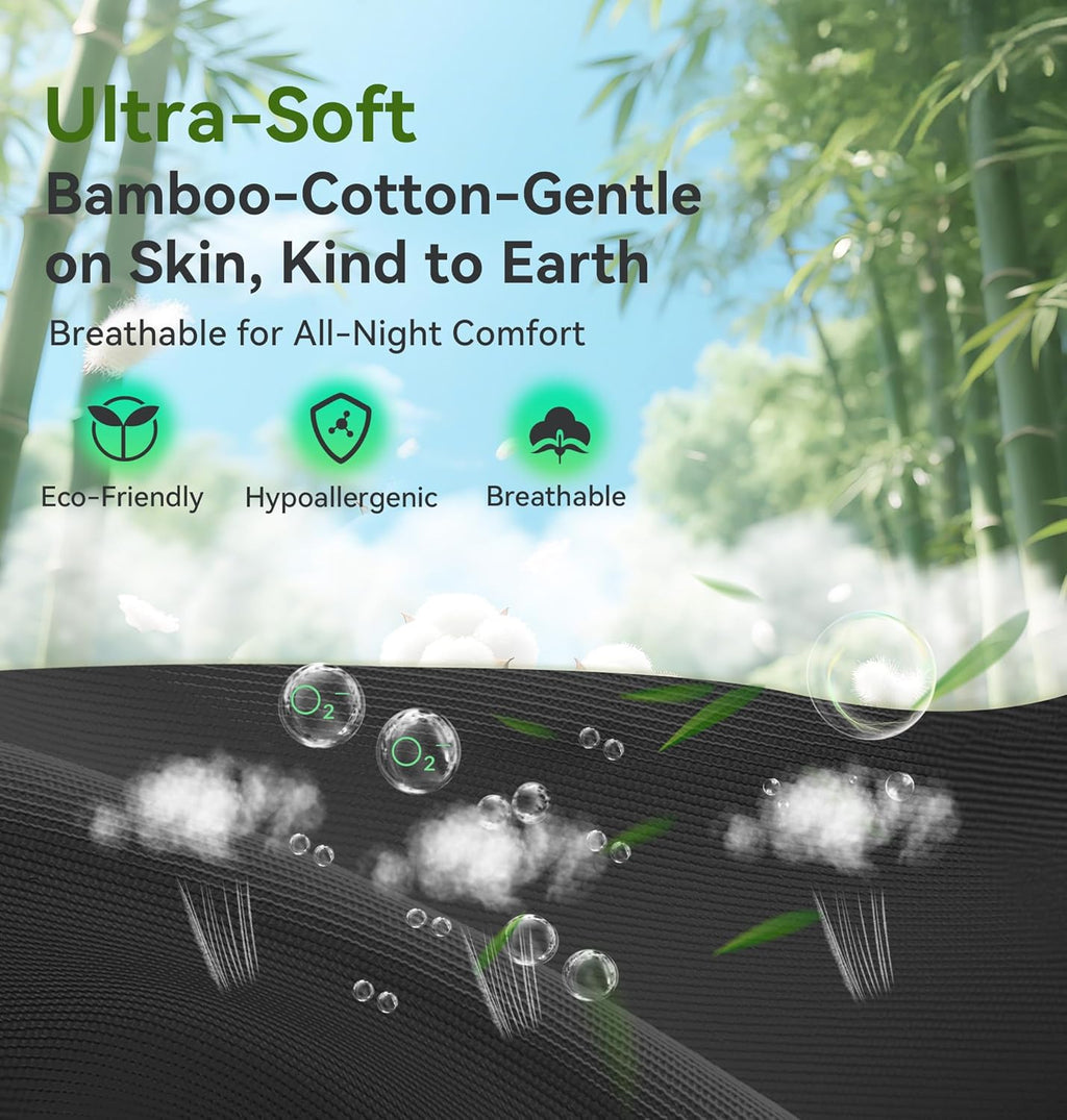 Bamboo Cotton Weighted Bluetooth Sleep Mask