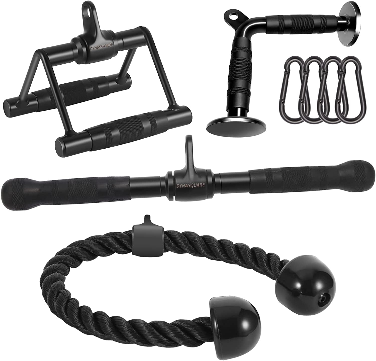 Heavy-Duty Cable Attachments for Home Gym