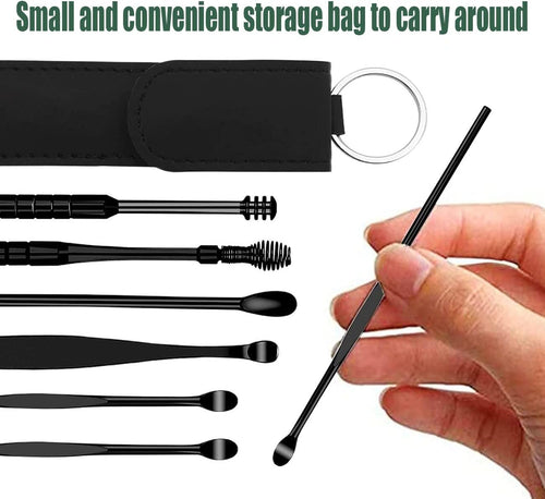 12 Pcs Stainless Steel Earwax Removal Kit