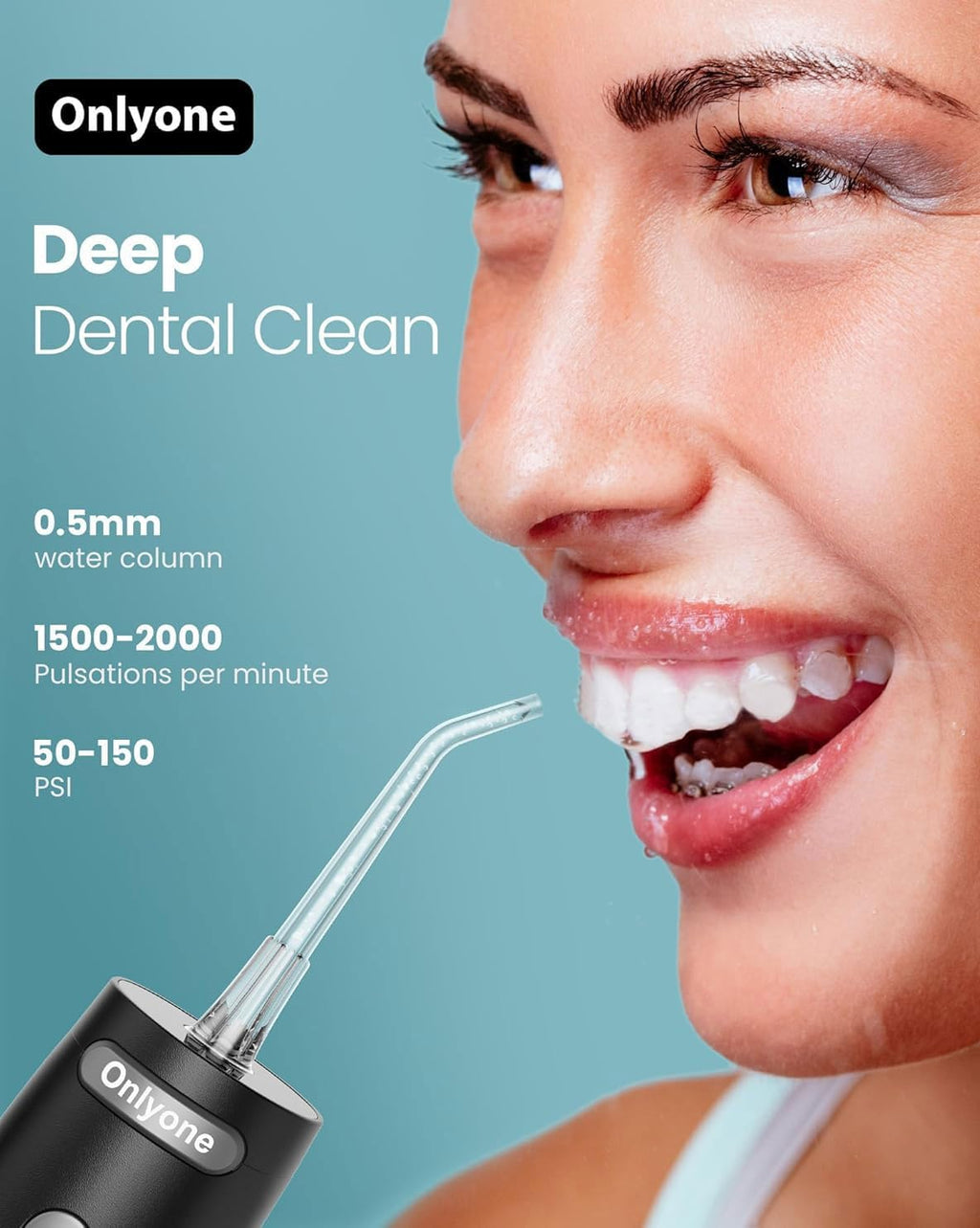 Rechargeable Cordless Water Flosser for Oral Care