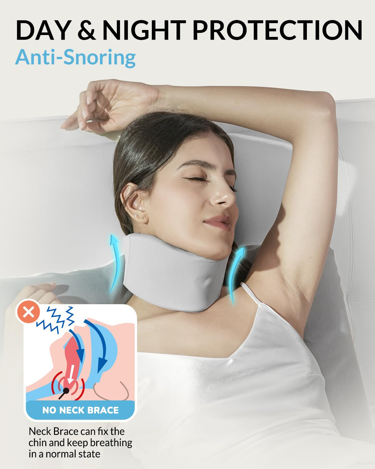 Ice Silk Neck Brace for Pain Relief & Posture
