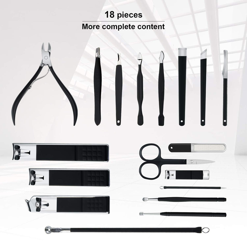 18-Pcs Professional Nail Care Kit