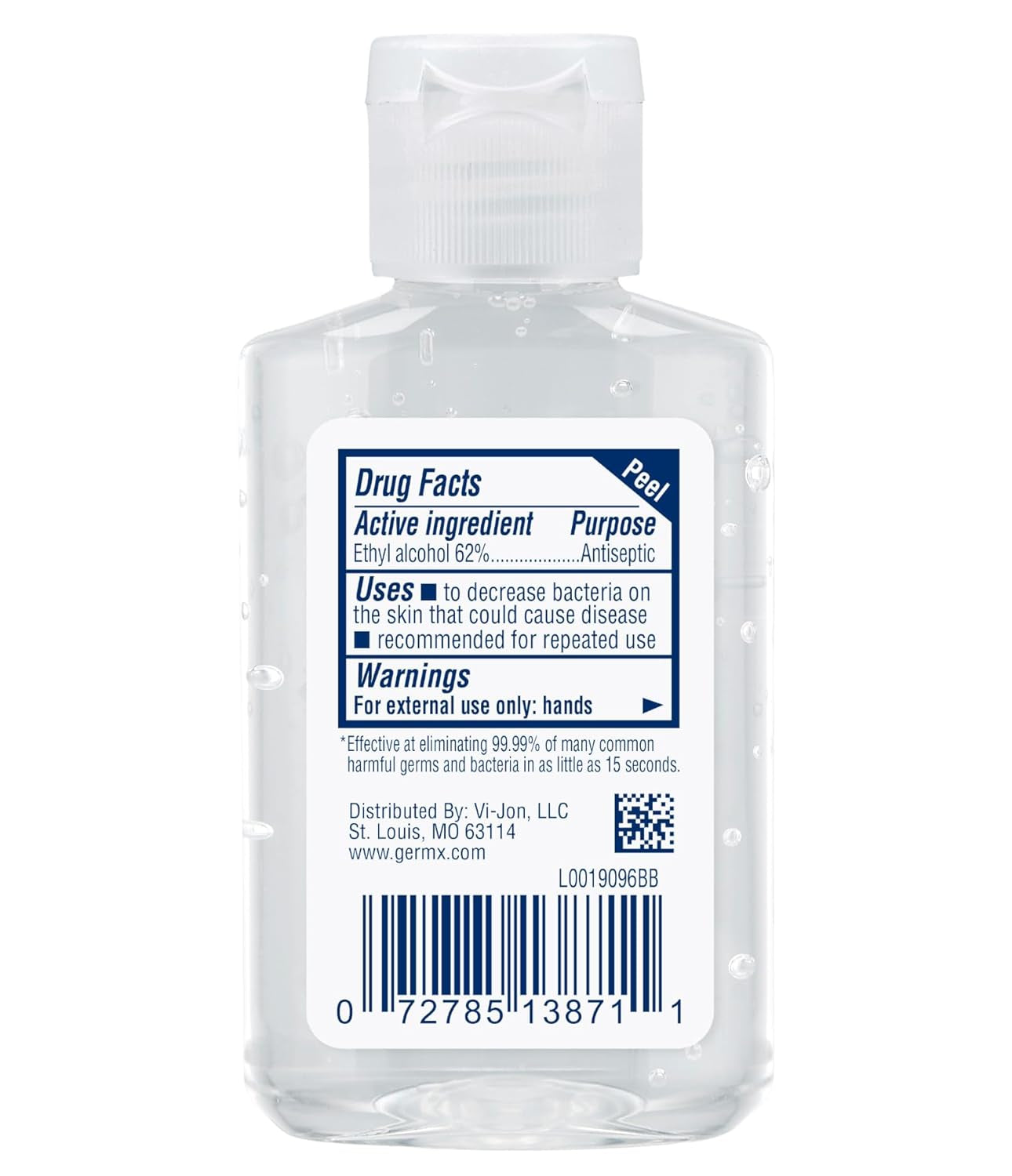 Original Hand Sanitizer Gel, 2 Fl Oz, 6 Pack