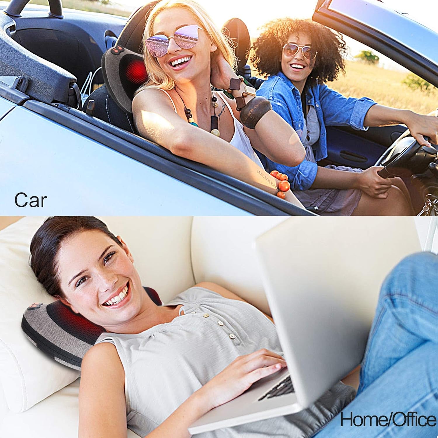 Shiatsu Back & Neck Massager with Heat