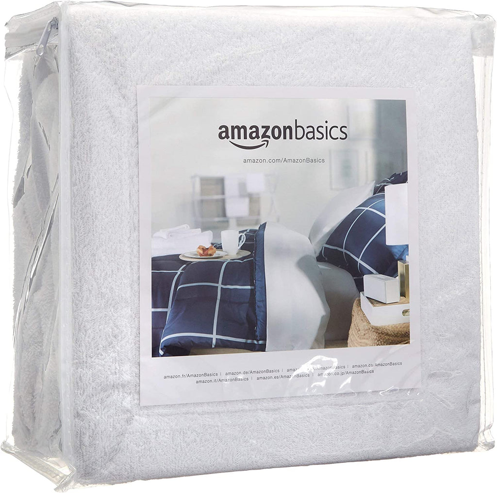 18" Twin Mattress Protector – Waterproof White