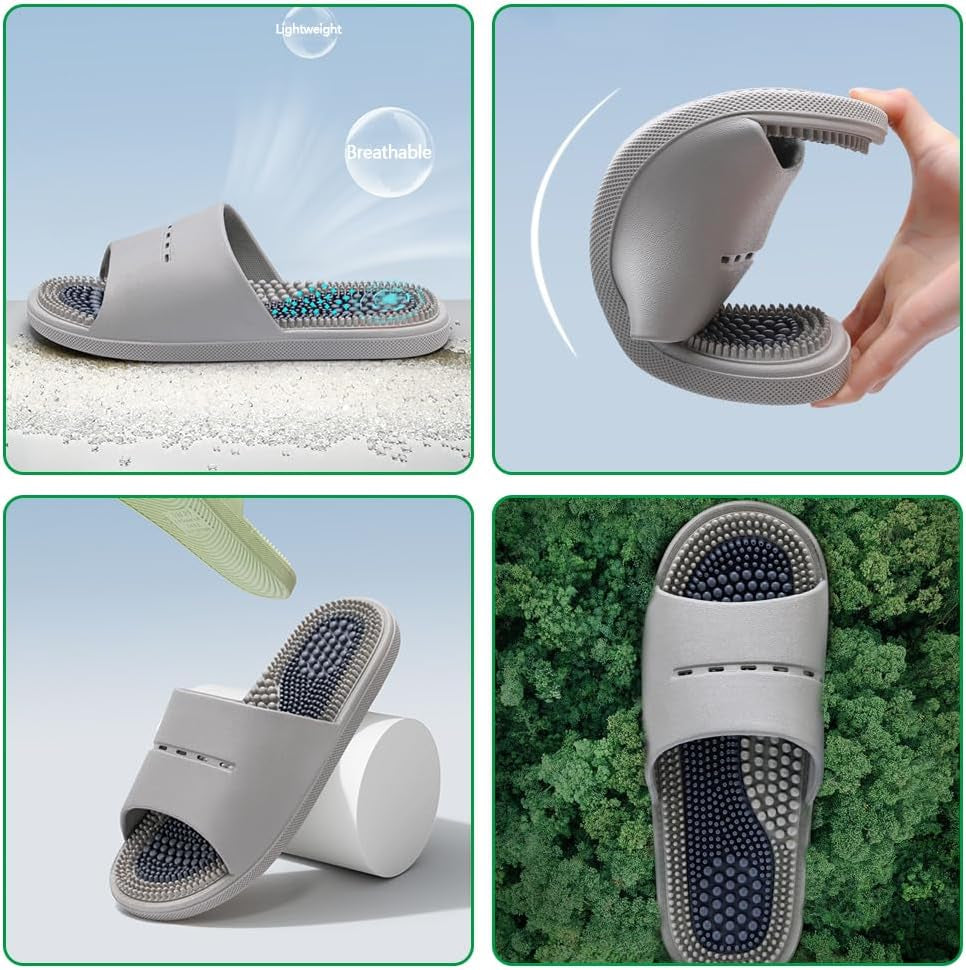 Acupressure Foot Massage Slippers for Pain Relief