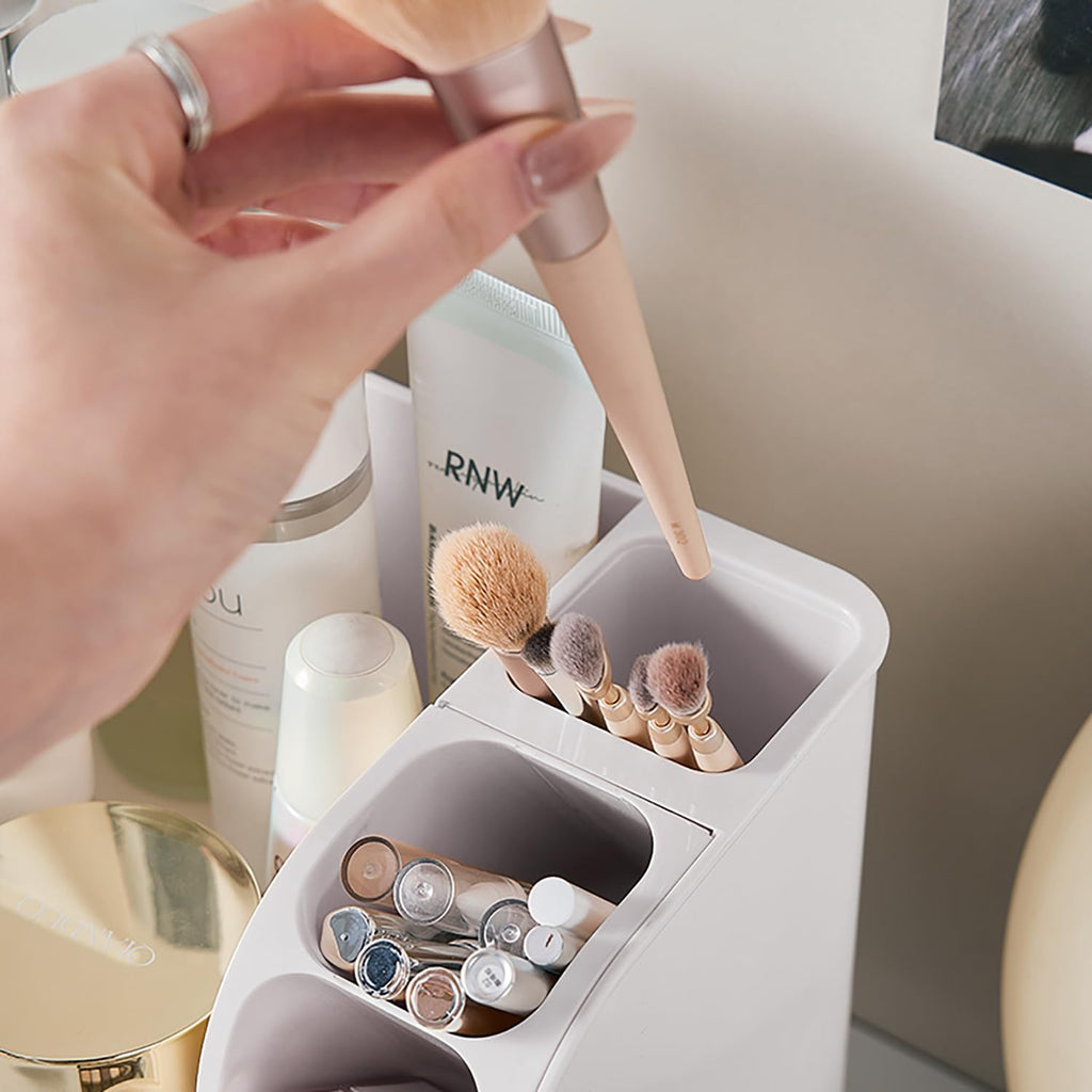 Makeup Organizer with Drawers – White