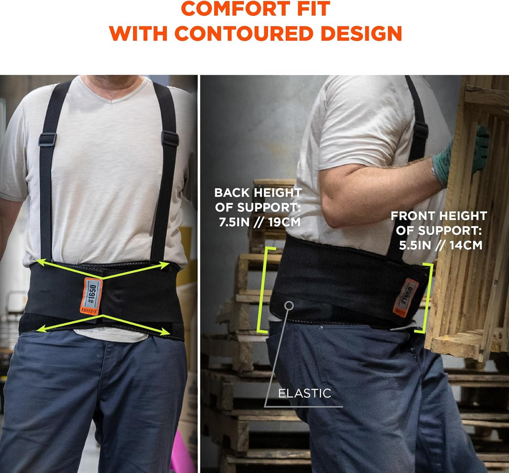 Proflex 1650 Back Support Belt – Adjustable Large