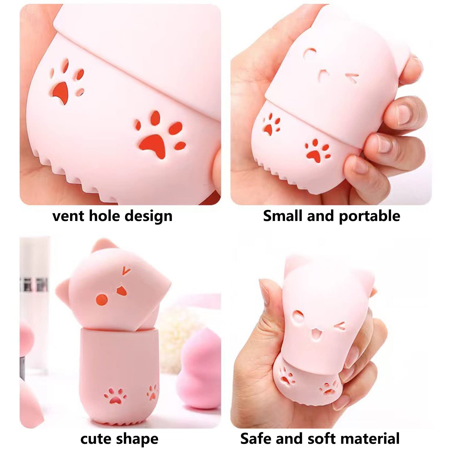 Makeup Sponge Holder & Travel Case