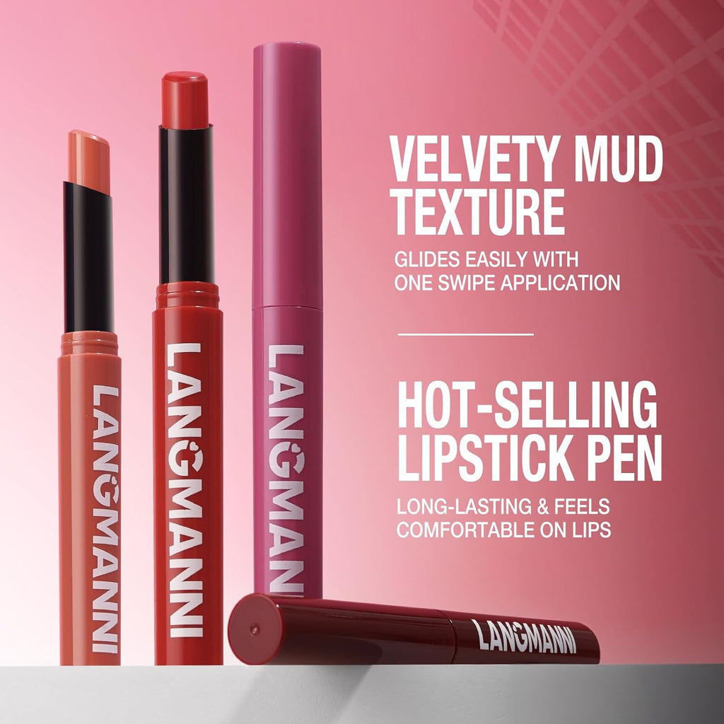 12-Pcs Velvet Matte Lipstick Set