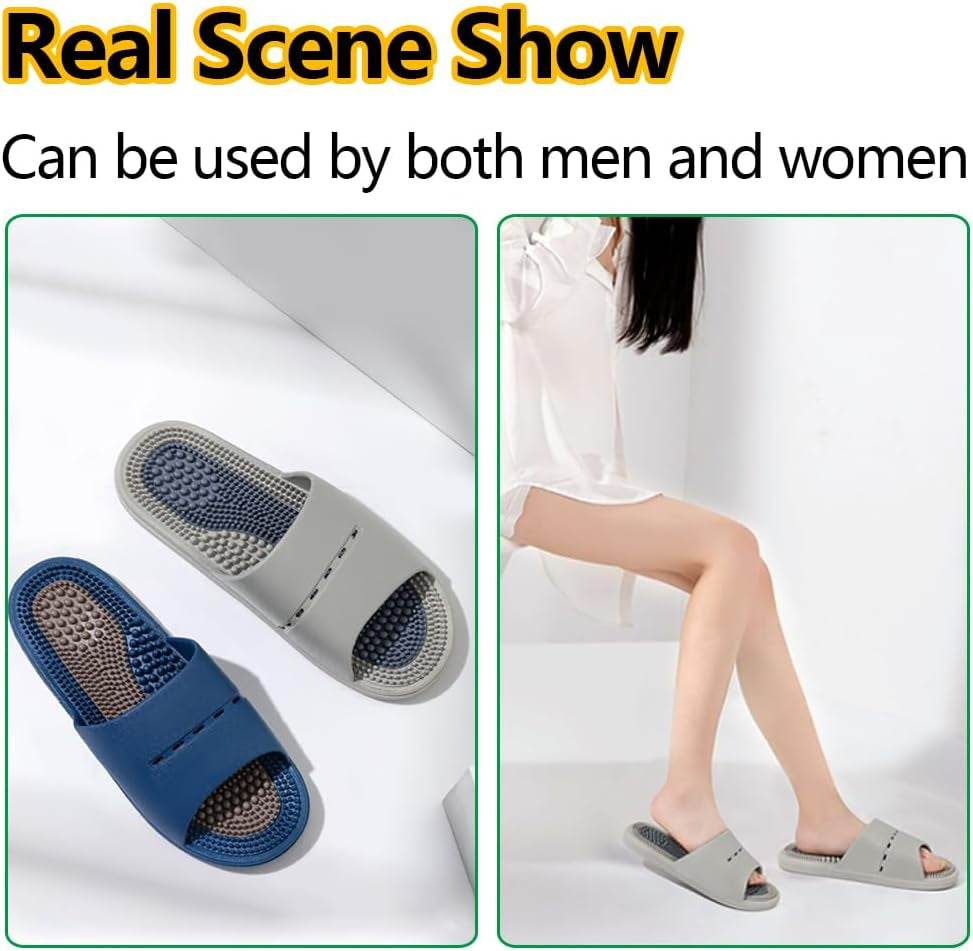 Acupressure Foot Massage Slippers for Pain Relief
