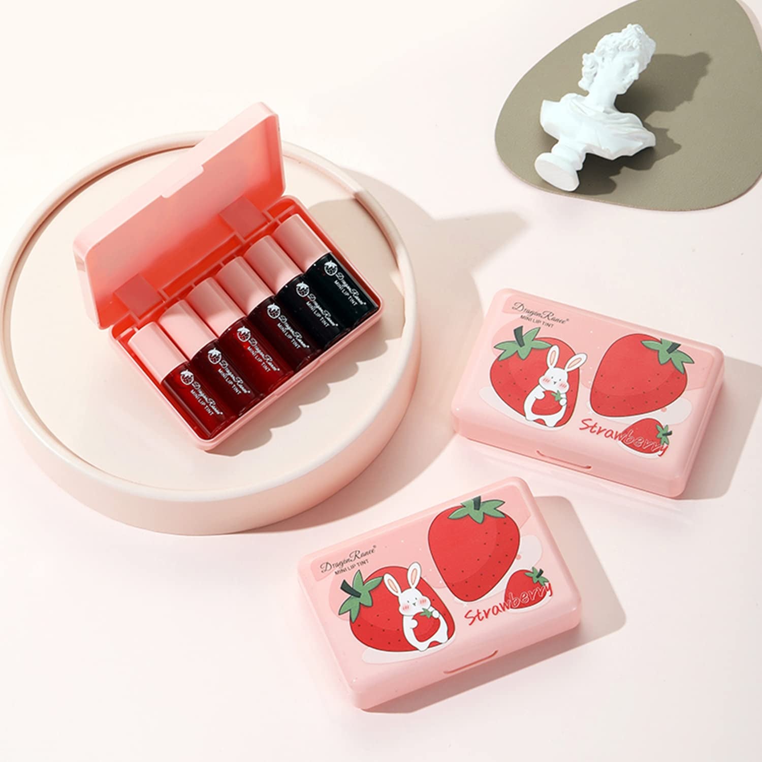6-Color Mini Lip Tint & Blush Set