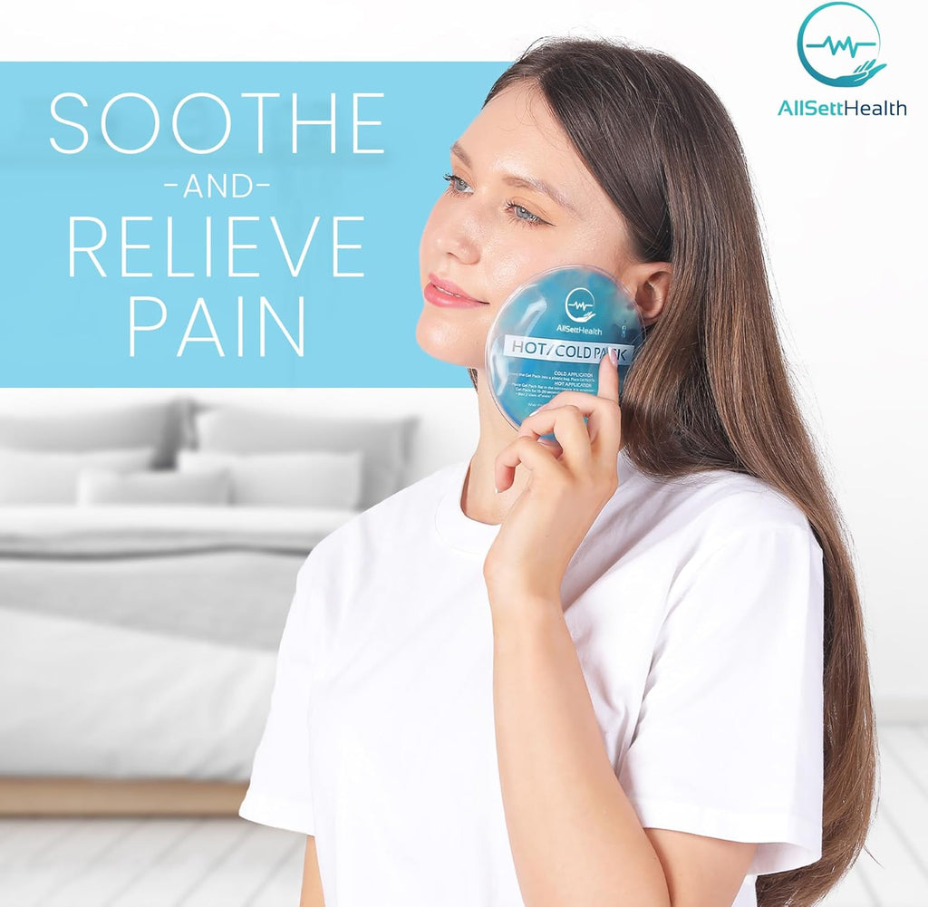 Reusable Hot & Cold Gel Ice Packs Variety Set