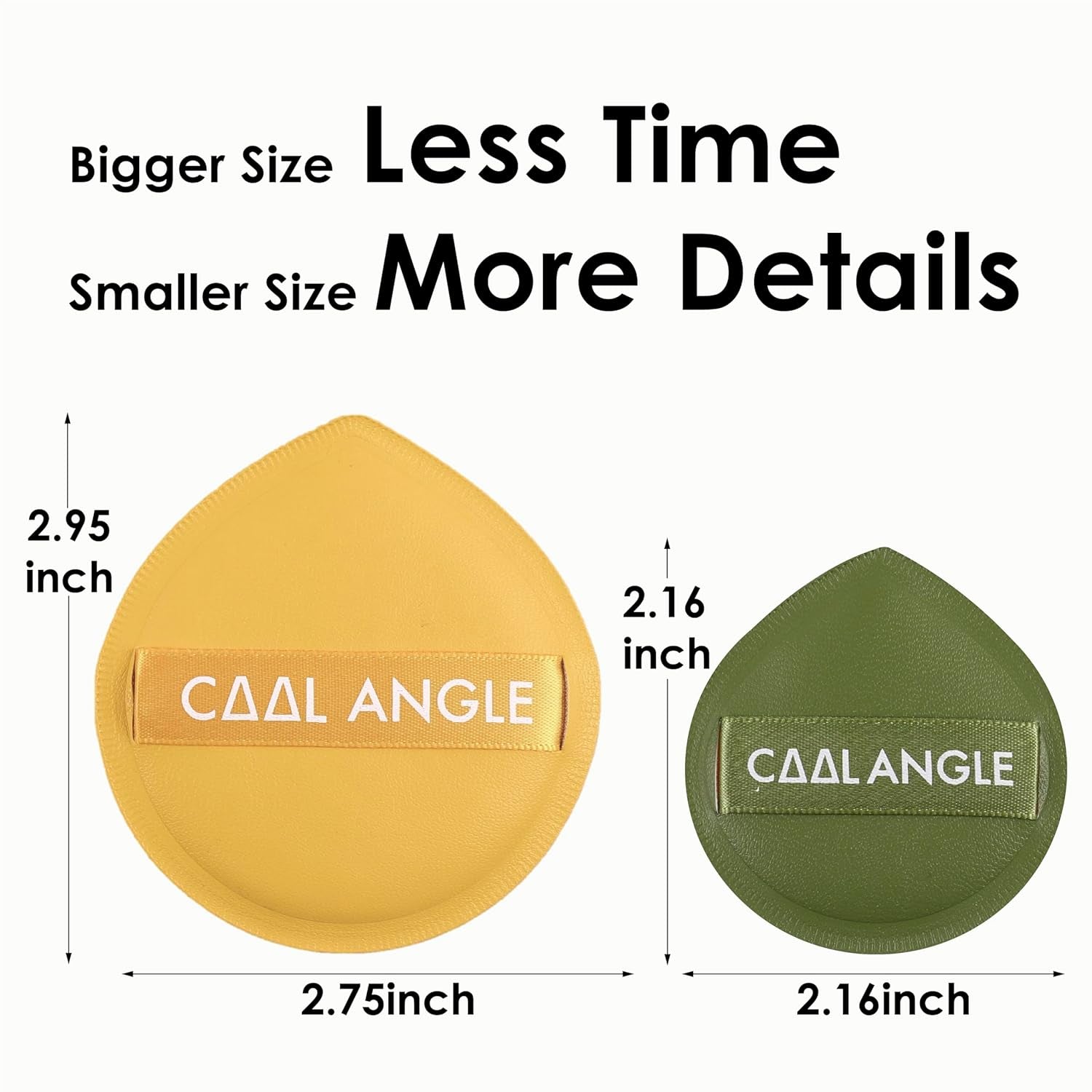 5PCS Latex-Free Makeup Sponge Set – Green