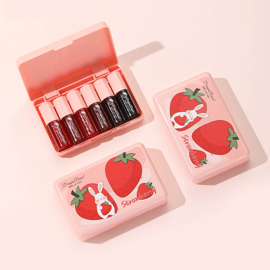 6-Color Mini Lip Tint & Blush Set