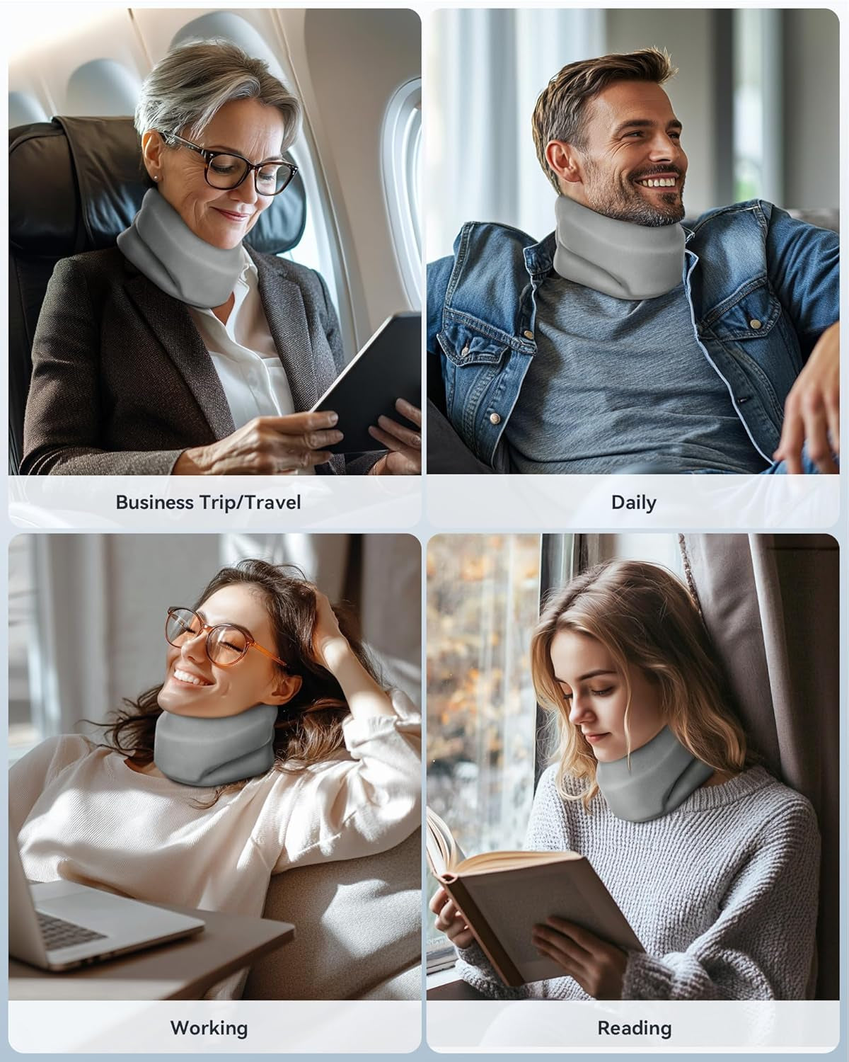 Heated Neck Brace for Cervical Spine Relief