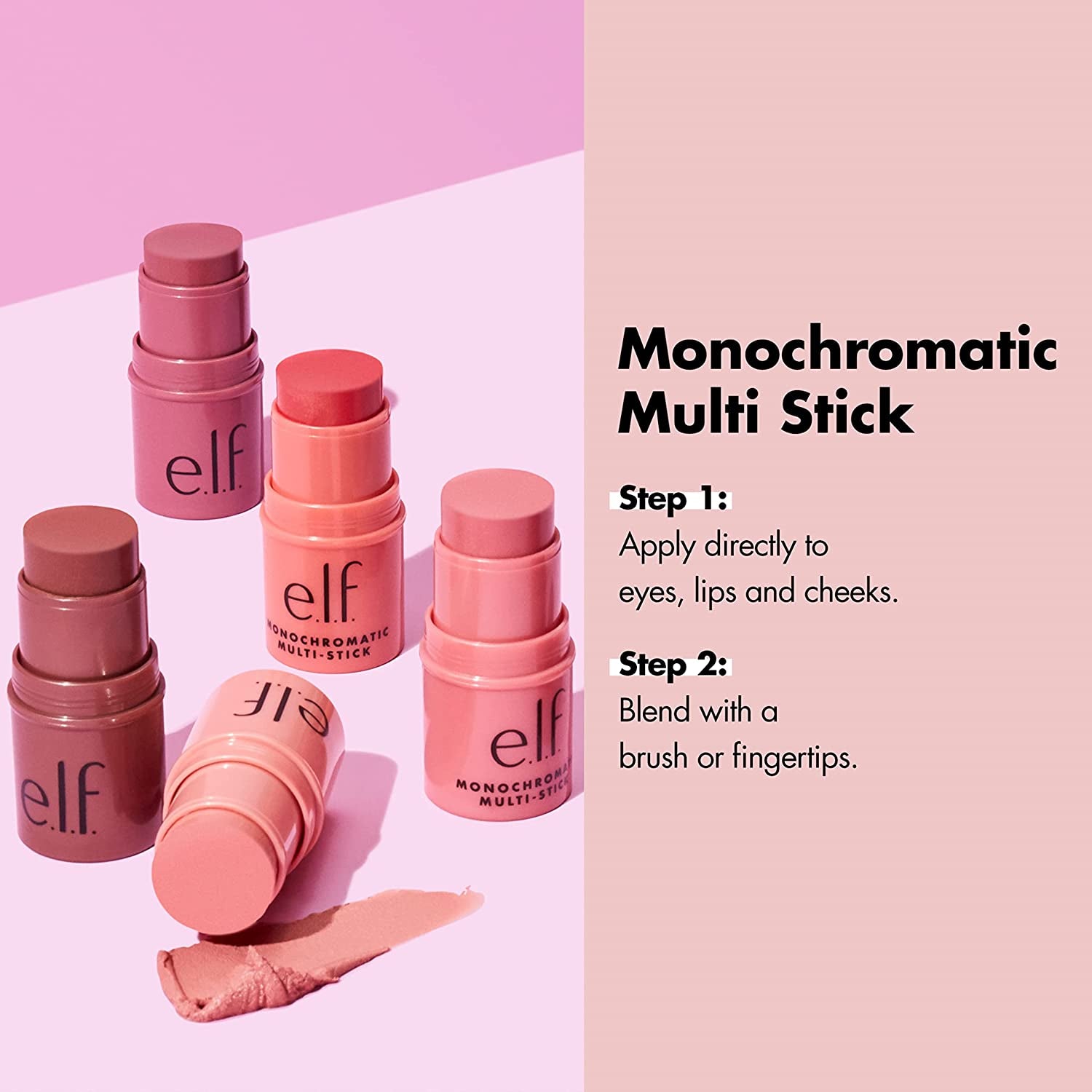 Monochromatic Multi Stick – Sparkling Rose