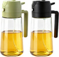 2-Pack Glass Oil Sprayer 16oz for Cooking