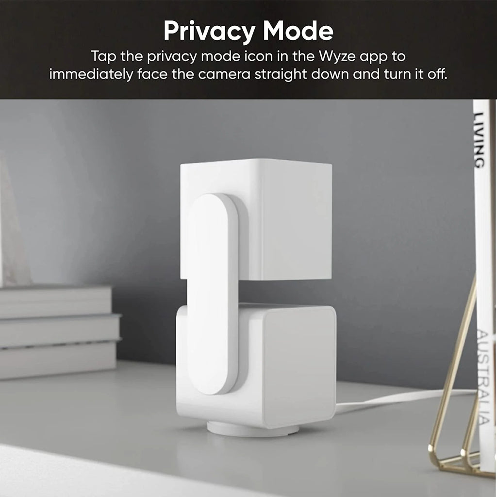 Cam Pan V3 Indoor/Outdoor Wired Security Camera with Pan/Tilt/Zoom (2 Pack) - White