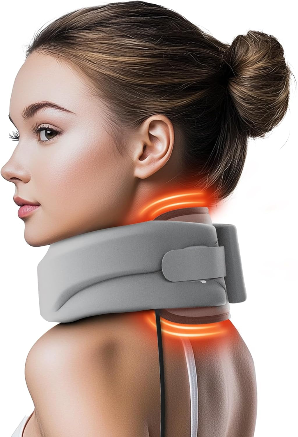 Heated Neck Brace for Cervical Spine Relief