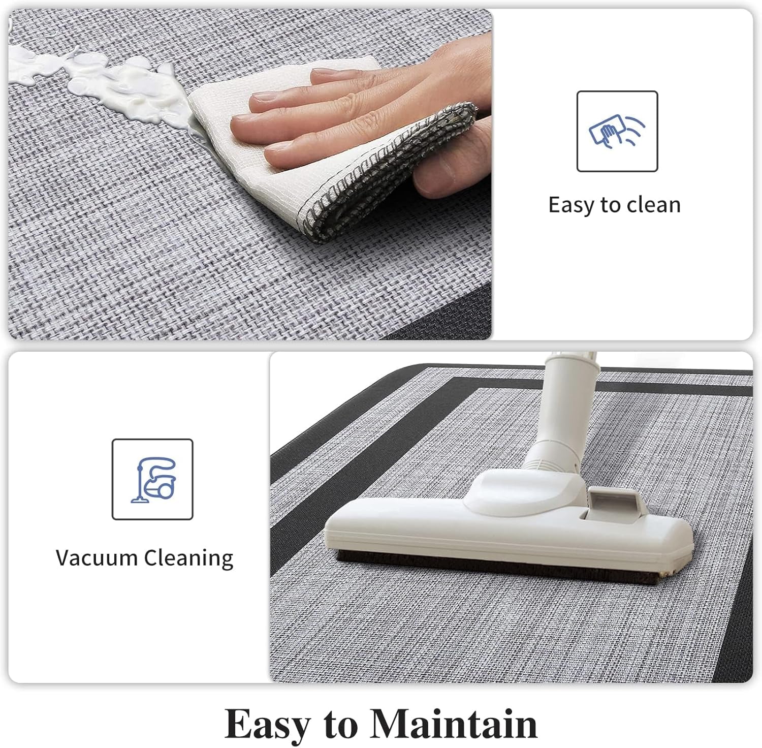 2-Piece Anti-Fatigue Kitchen Mat Set