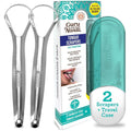 Stainless Steel Tongue Scraper 2-Pack