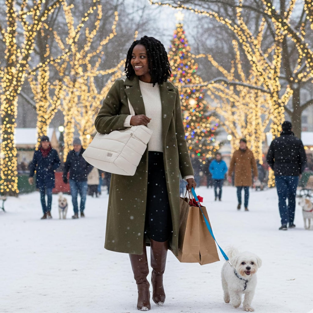 Puffer Dog Travel Bag – Pet Mom Tote