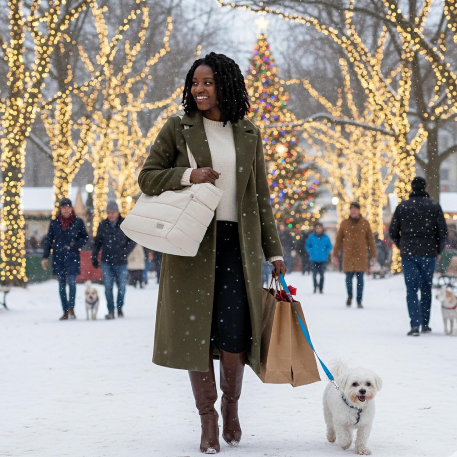 Puffer Dog Travel Bag – Pet Mom Tote