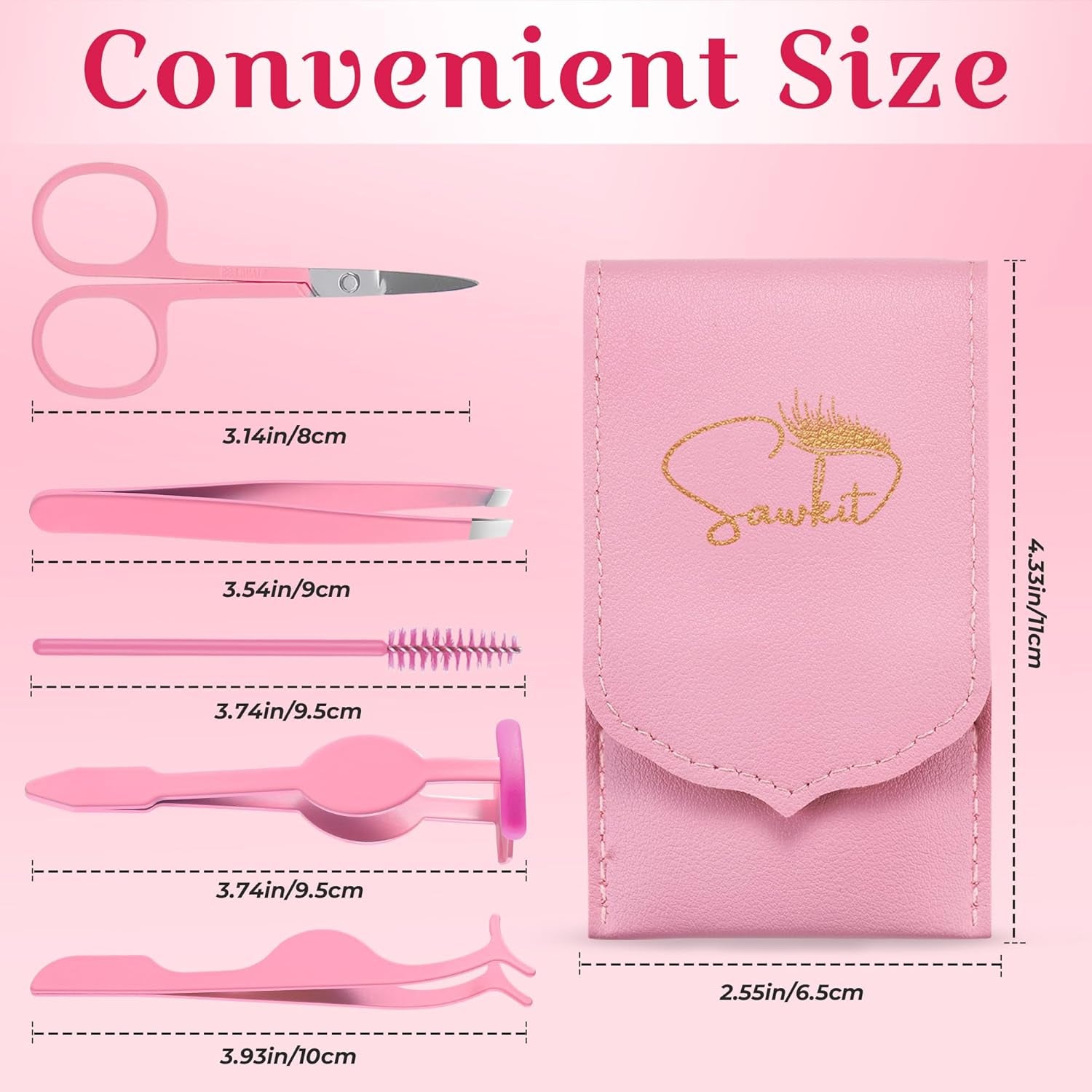 5-in-1 Eyelash Applicator Tool Set