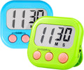 Magnetic Digital Timer for Kids & Classroom, 2 Pack