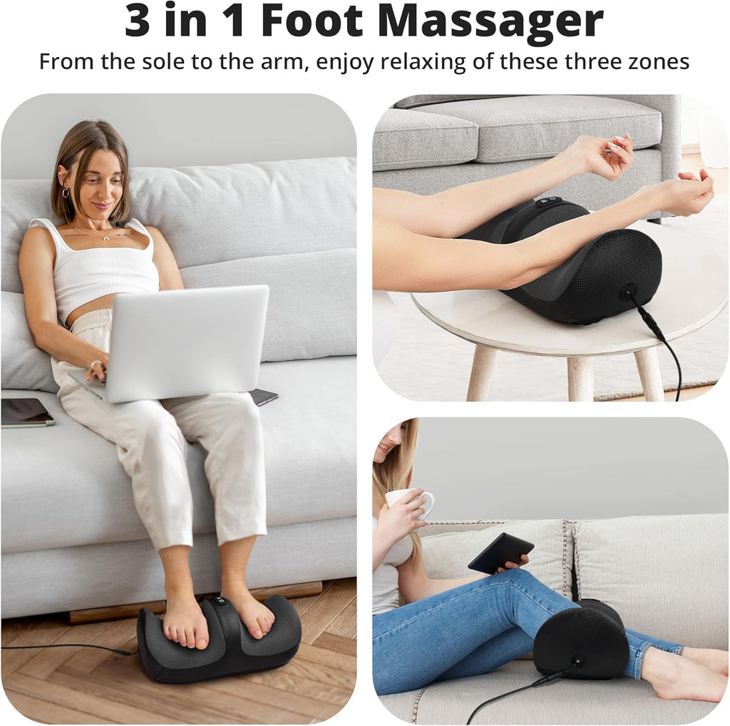 Shiatsu Foot & Calf Massager with Heat