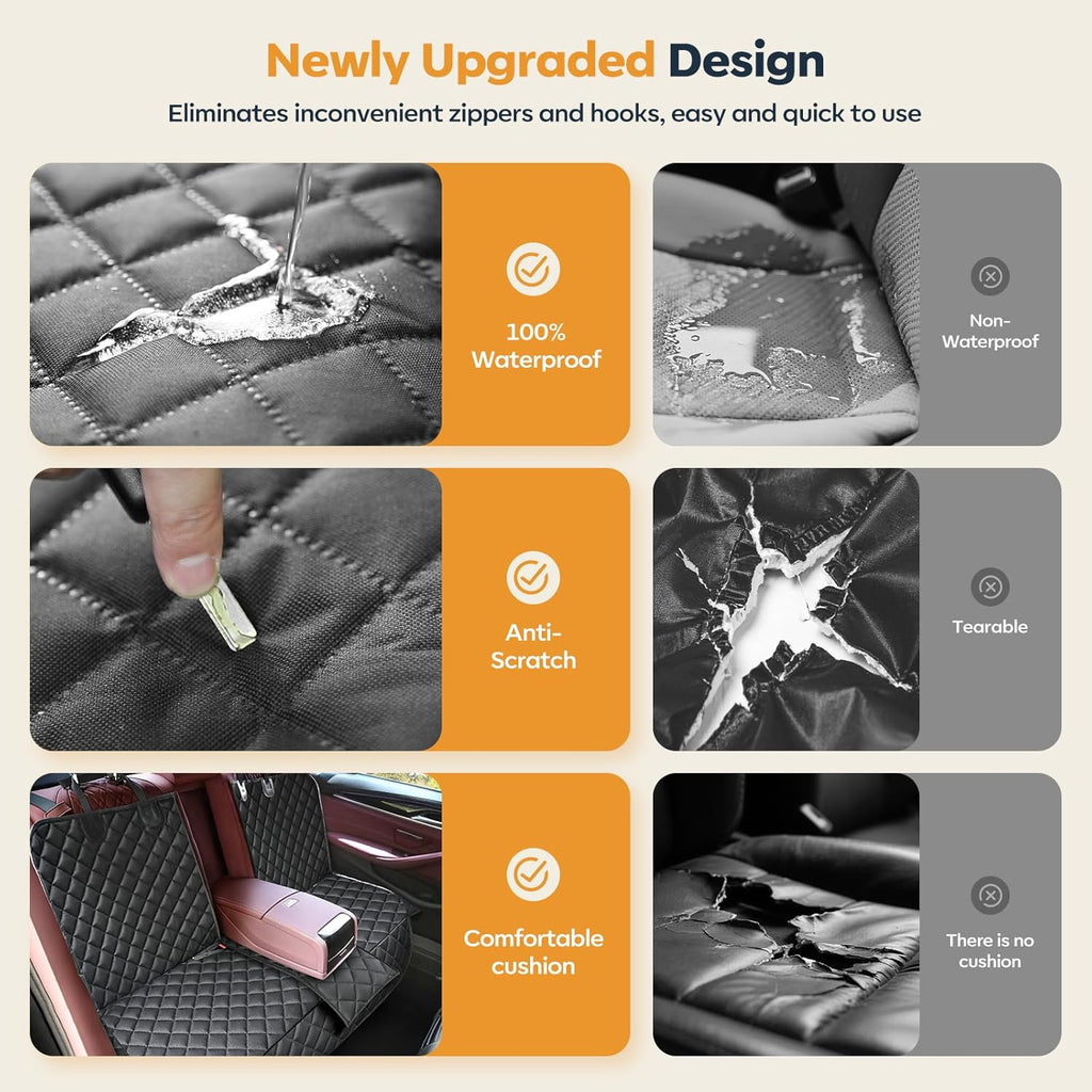 Thick Waterproof Dog Car Seat Cover