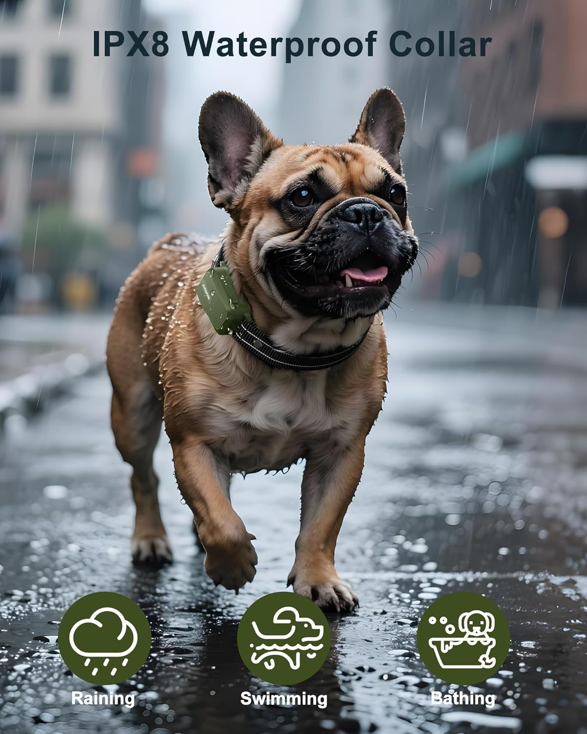 4500FT Dog Shock Collar – Waterproof & Rechargeable