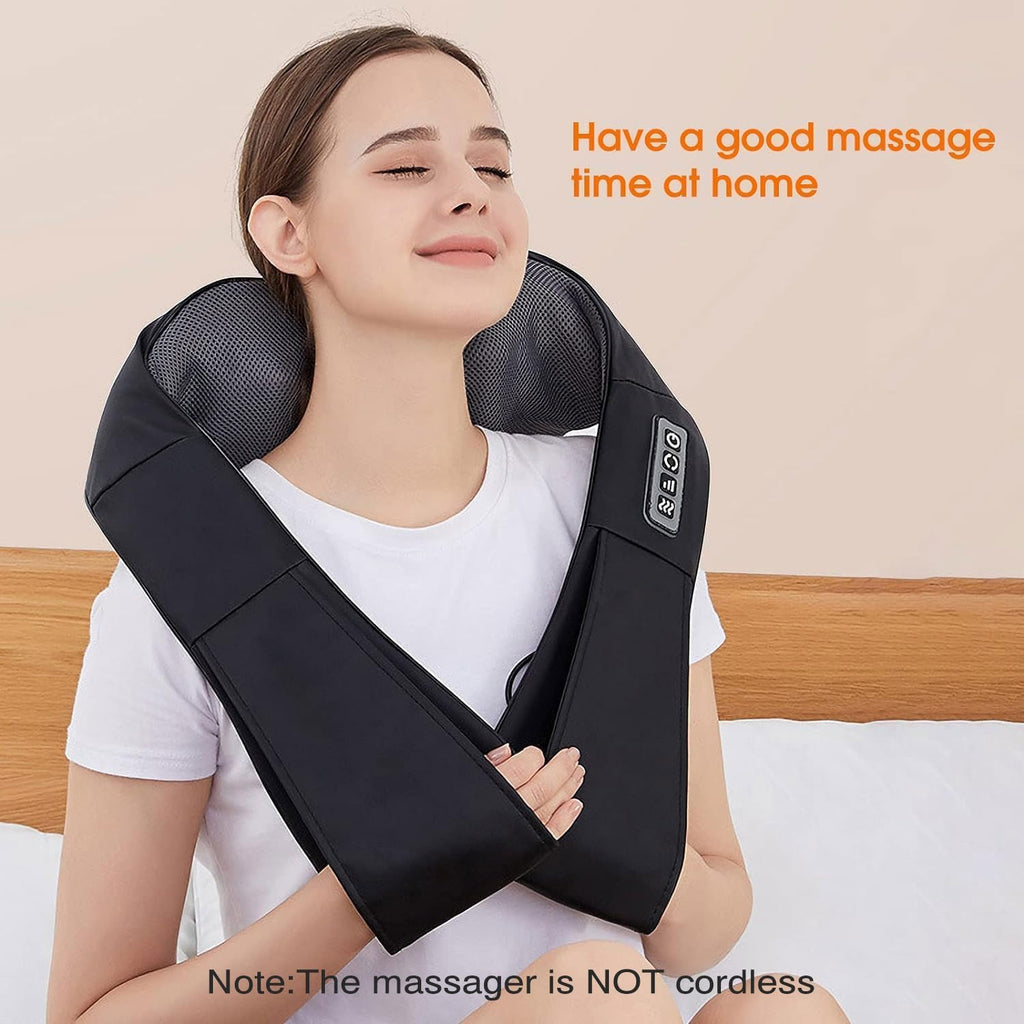 Shiatsu Back & Neck Massager with Heat