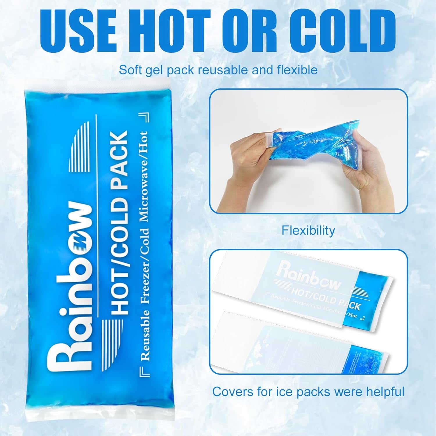 Reusable Gel Ice Pack – Hot & Cold Therapy