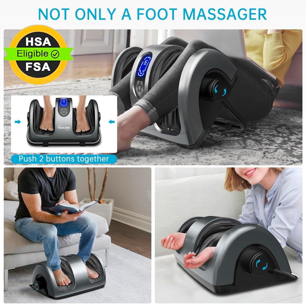 Shiatsu Foot Massager with Heat – Pain Relief
