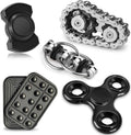 5-Piece Metal Fidget Toy Set for Stress Relief