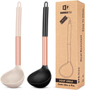2-Pack Silicone Soup Ladle Spoons