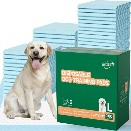 100-Pack Large Dog & Cat Pee Pads – 28x30