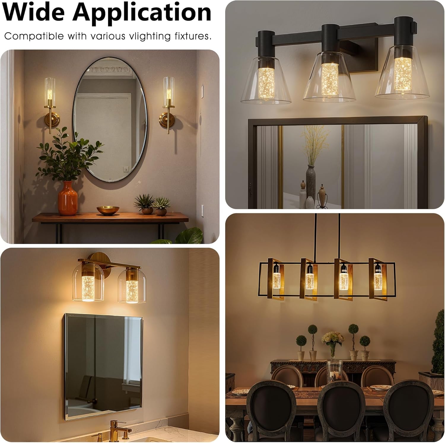 3-Pack E26 LED Bulbs – 40W Equivalent
